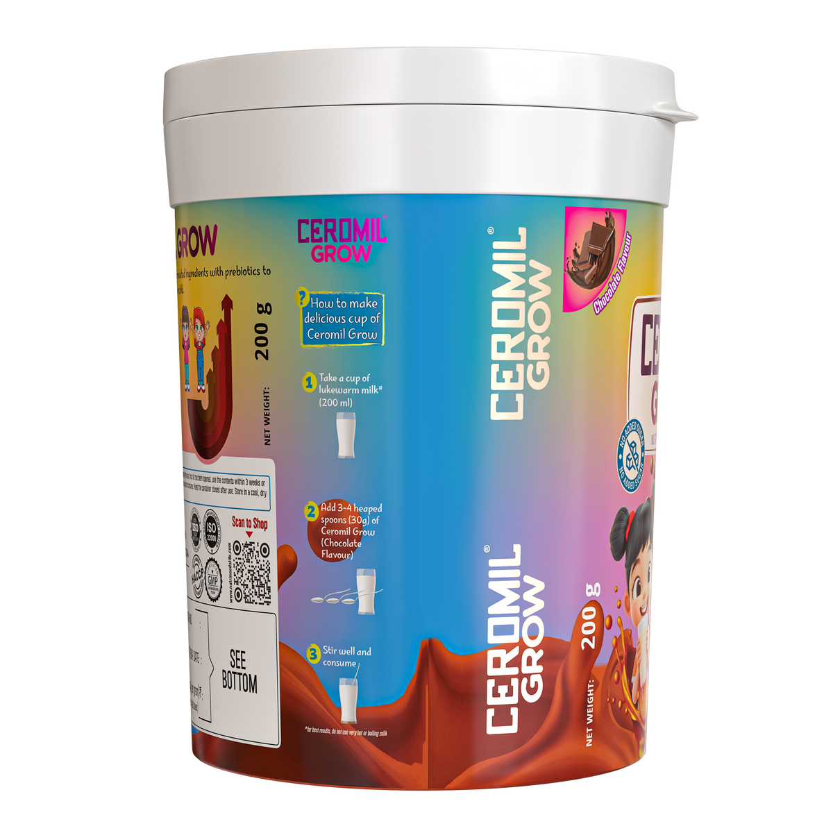 Ceromil Grow Chocolate 200g