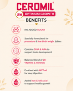 CEROMIL LBW Optimum Growth 400g Infant Milk Food
