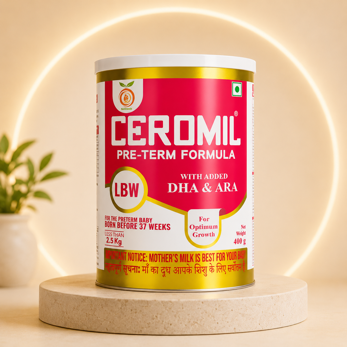 CEROMIL LBW Optimum Growth 400g Infant Milk Food
