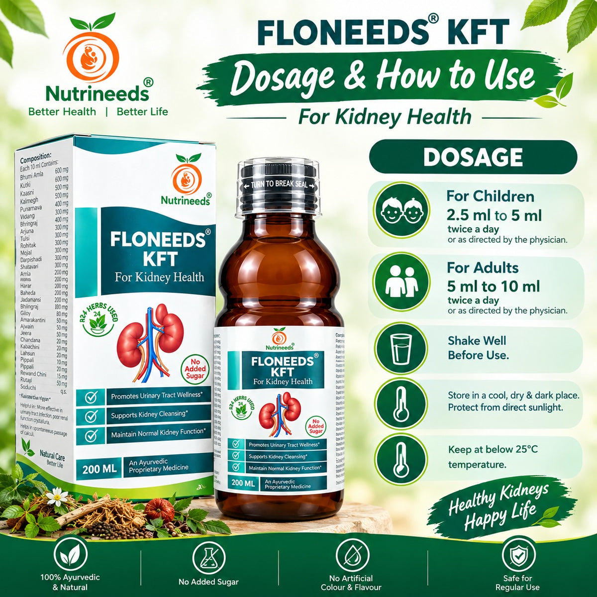 Floneeds KFT Syrup 200ML