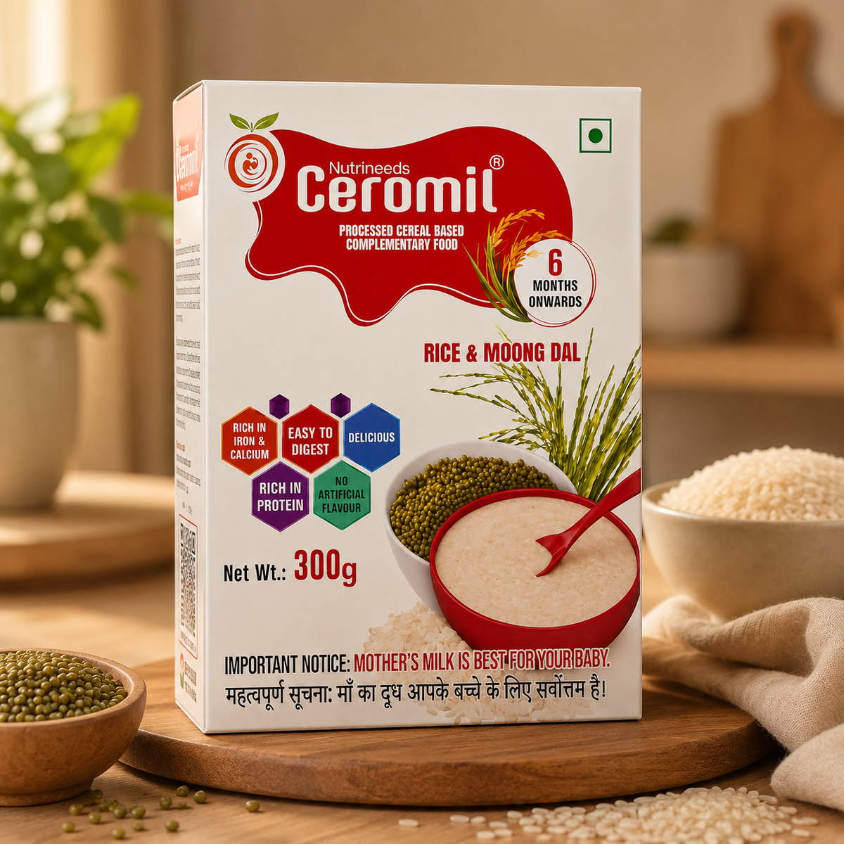 Ceromil Baby Cereal Moong Dal