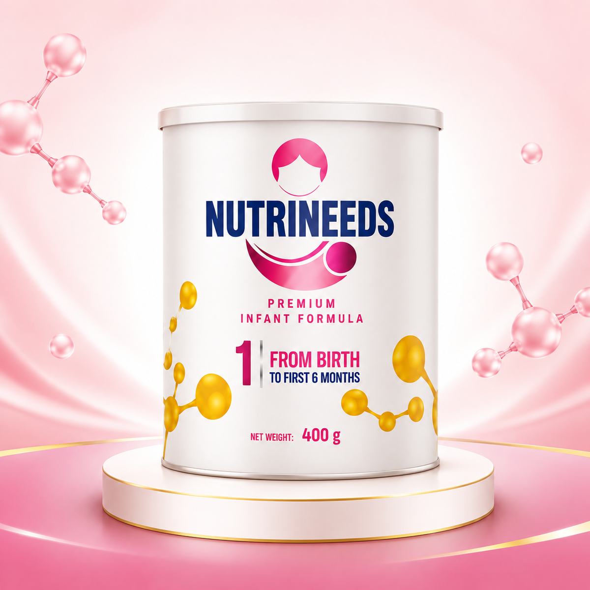NUTRINEEDS Stage 1 400gm – From Birth to First 6 Months